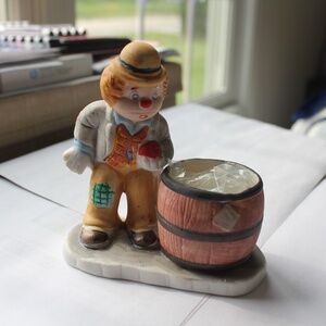 HOBO Luvkins clown with Candle by Jasco